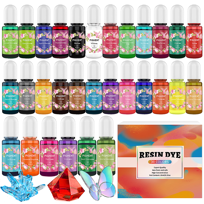 Soap Making Ins - Epoxy Resin Pigment Kits Candle Dye
