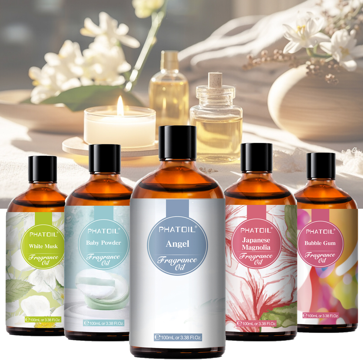 Soap Making Ins - PHATOIL 100ml Aroma Fragrance Oil For