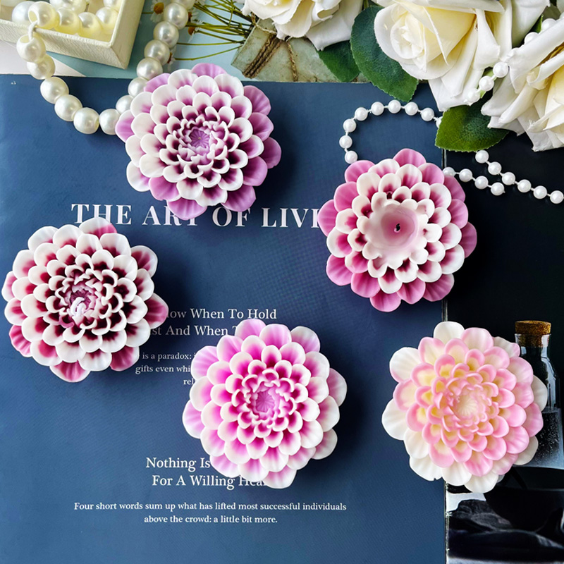 Soap Making Additives - DIY Flower Scented Candle Silicone Mold