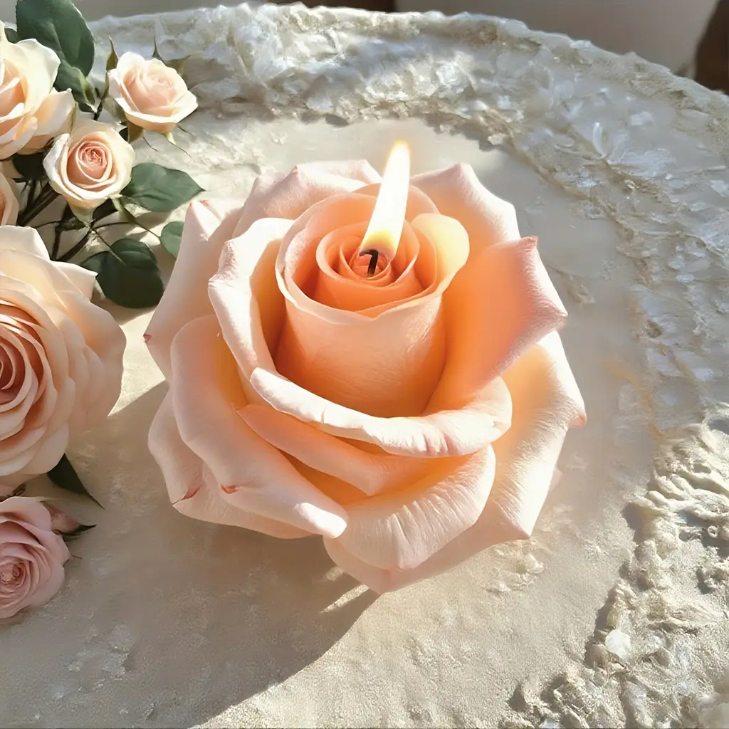 3D Rose Silicone Candle Mold,  - Soap Making Additives incelemesi ve fiyatı
