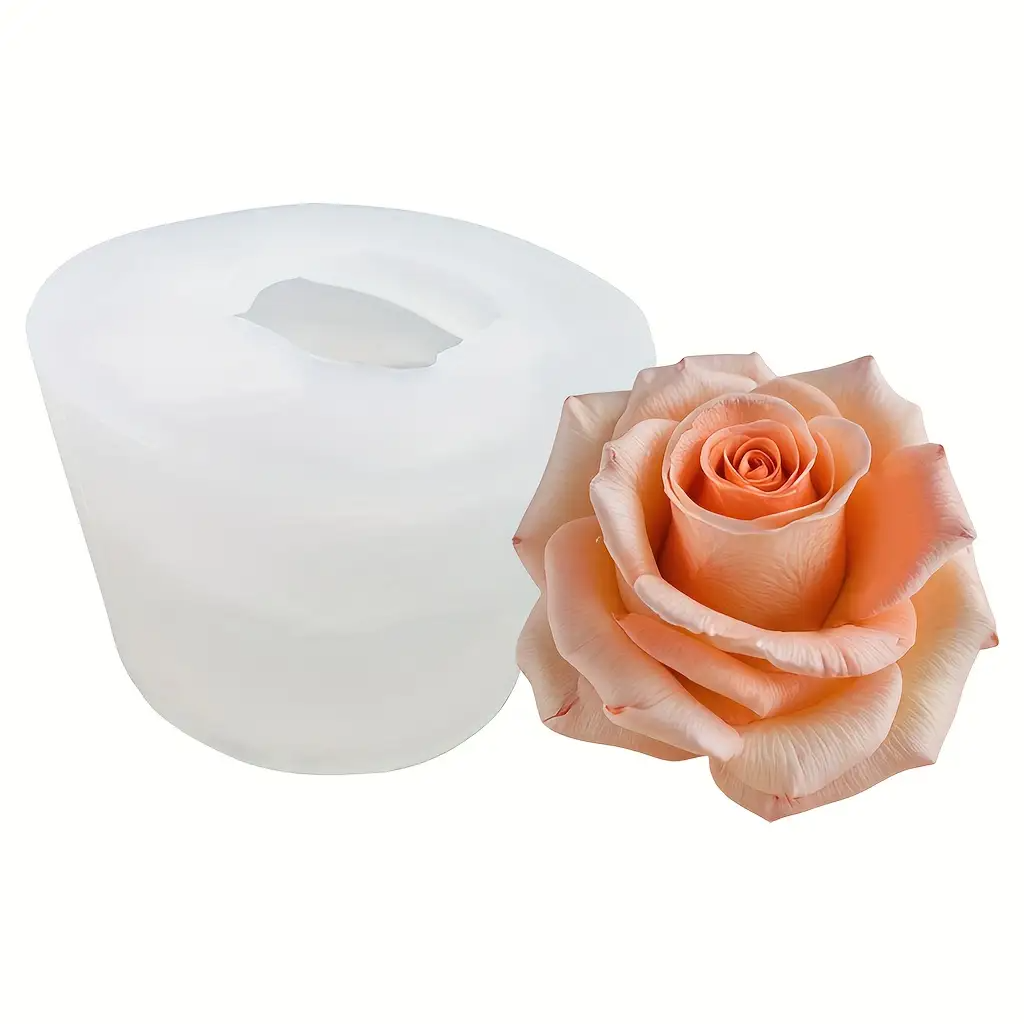 3D Rose Silicone Candle Mold,  - Soap Making Additives incelemesi ve fiyatı