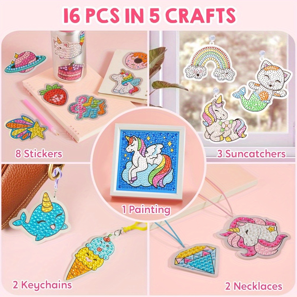 JOYFY 16 Projects Gem Painting - Soap Making Kit For Kids incelemesi ve fiyatı