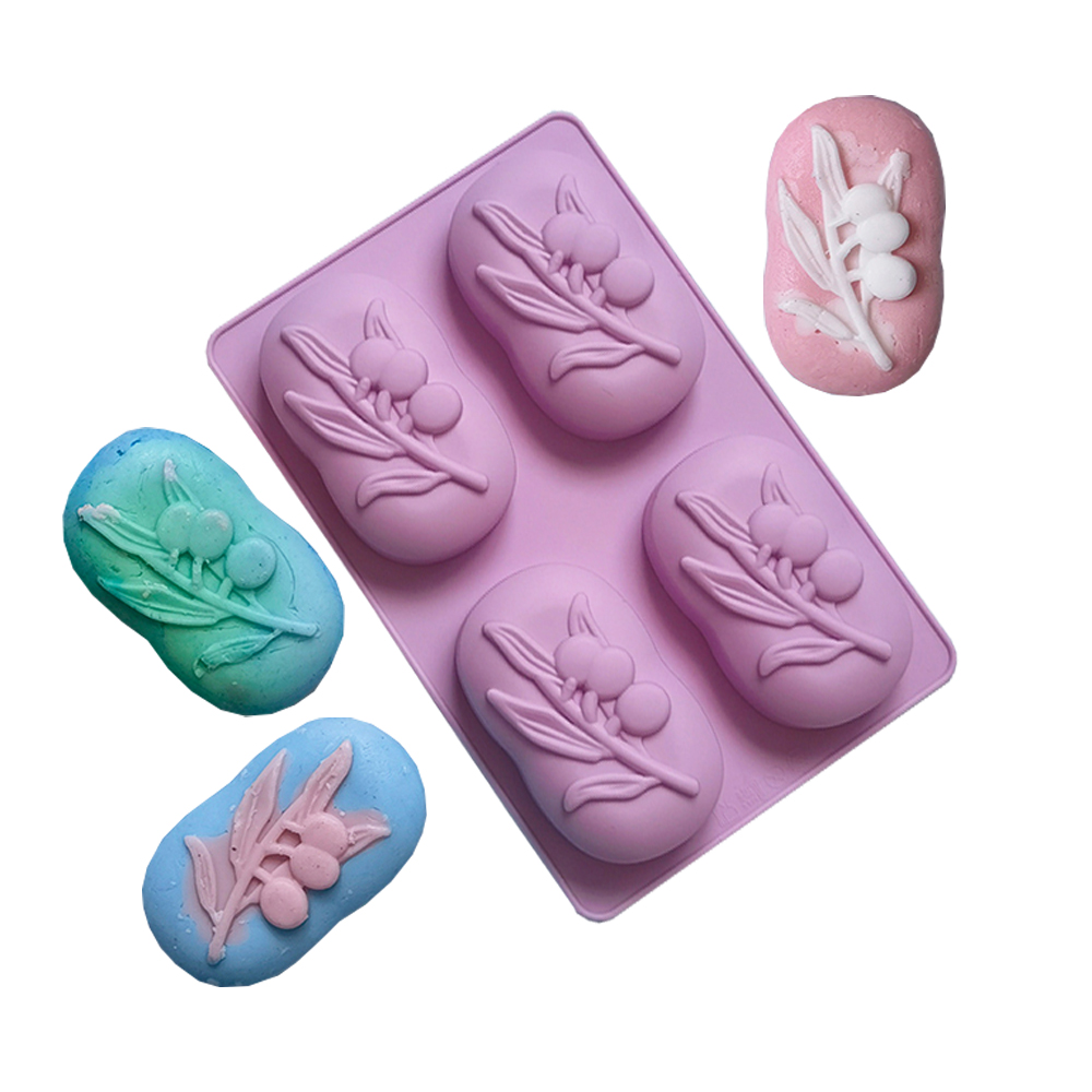 4 Cavities Oval Olive Tree Sil - Soap Making Experiment incelemesi ve fiyatı