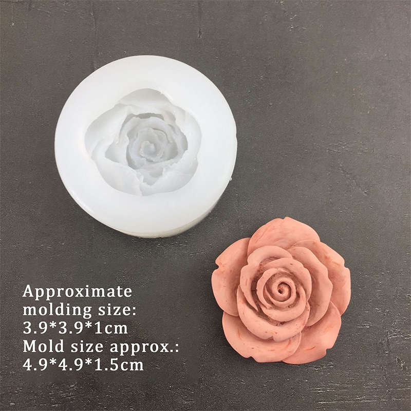 3D Rose Flower Shape Leaf Sili - Soap Making Workshop incelemesi ve fiyatı