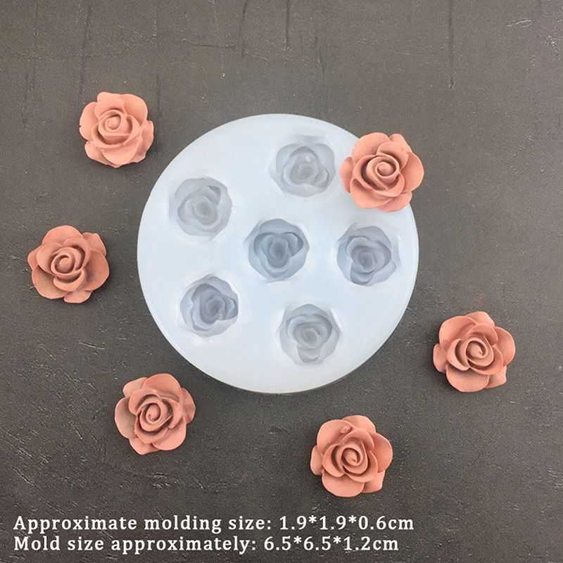 3D Rose Flower Shape Leaf Sili - Soap Making Workshop incelemesi ve fiyatı