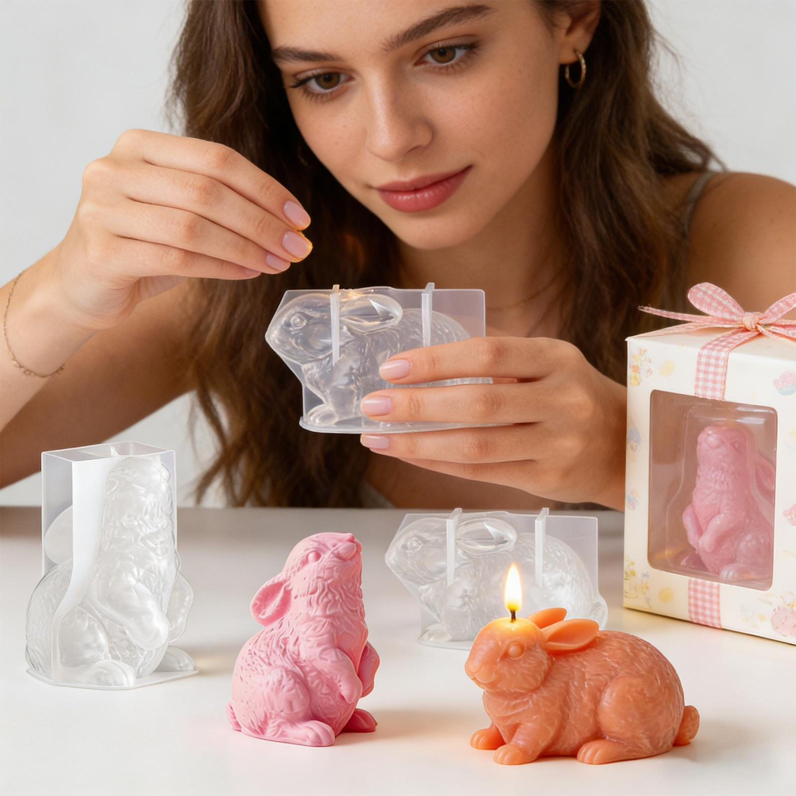 Bunny Silicone Mold 3D Craftin - Soap Making Friends incelemesi ve fiyatı