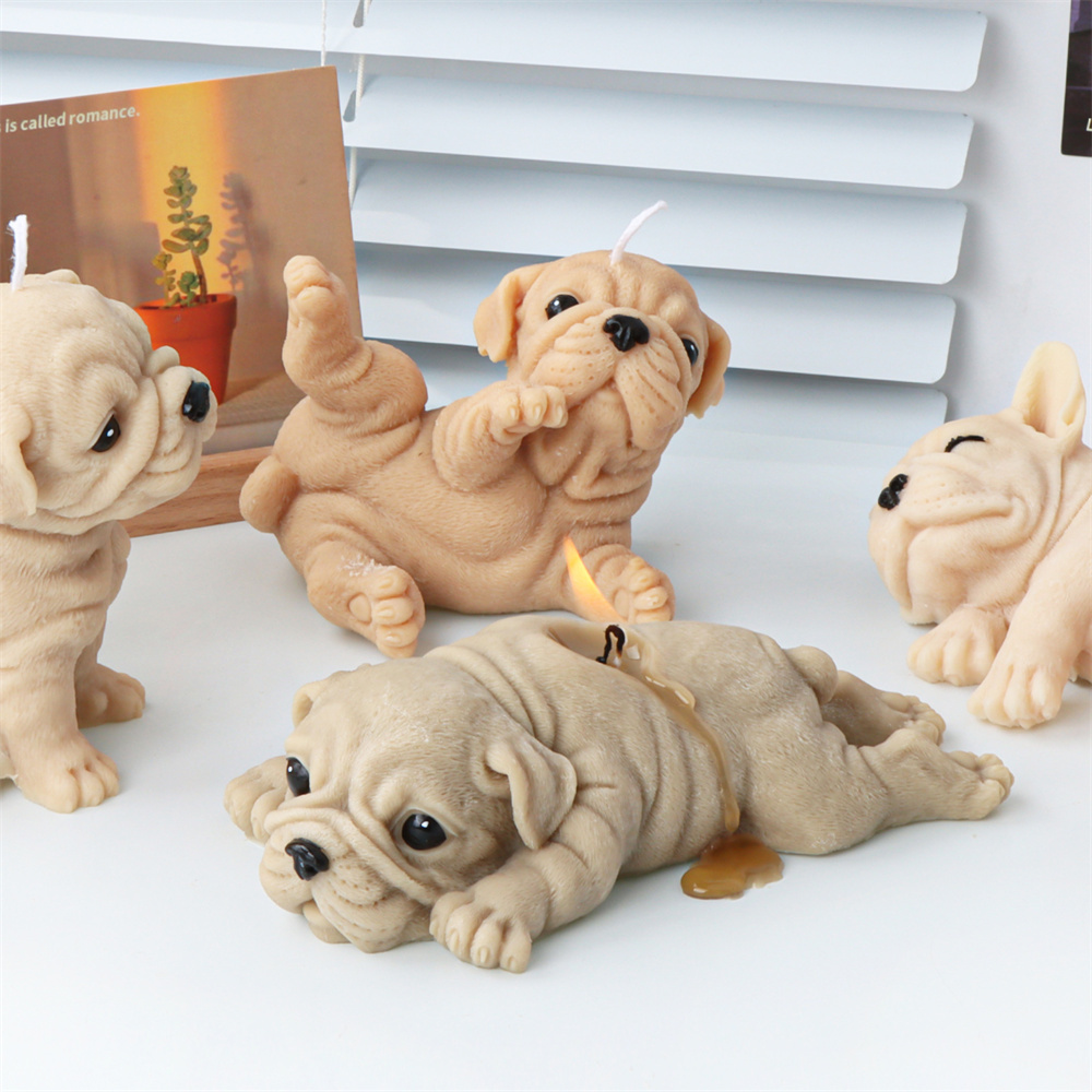3D Dog Silicone Candle Molds S - Soap Making Additives incelemesi ve fiyatı