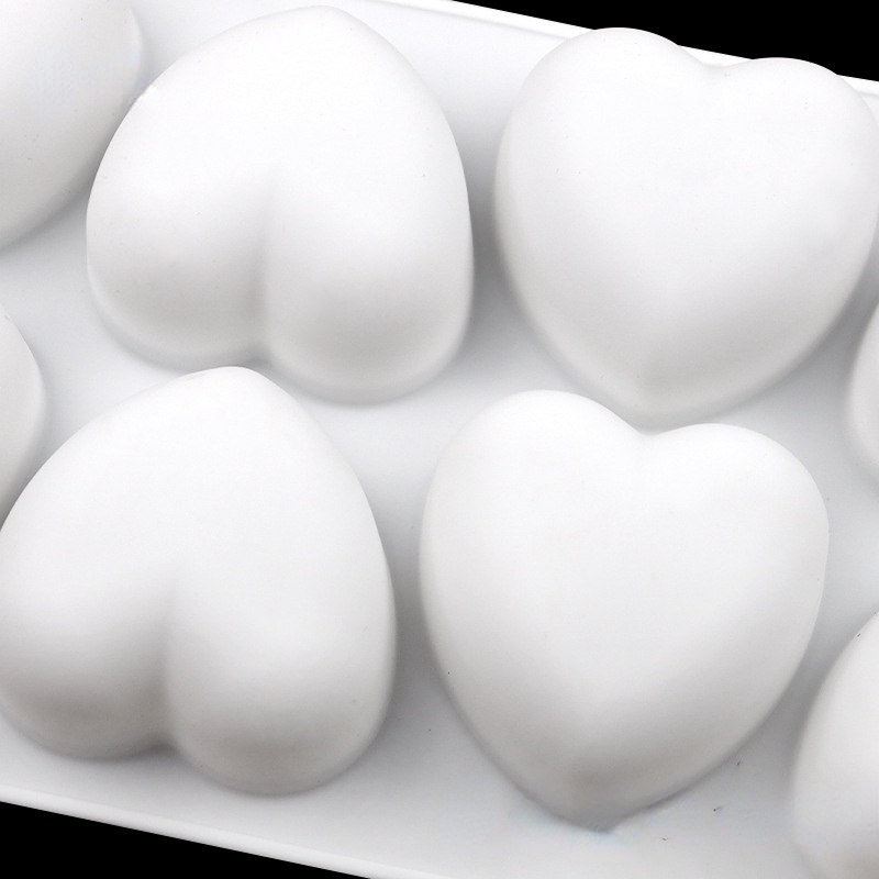 8 Pcs Love Heart Silicone Soap - Soap Making Experiment incelemesi ve fiyatı