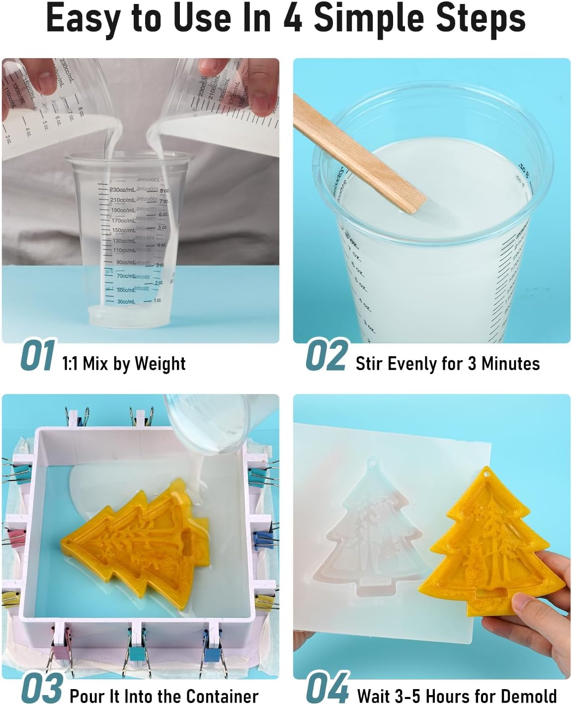 Nicpro 4L Silicone Mold Making - Soap Making Ratios incelemesi ve fiyatı