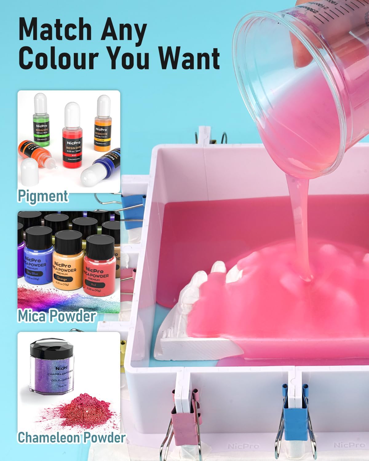 Nicpro 4L Silicone Mold Making - Soap Making Ratios incelemesi ve fiyatı