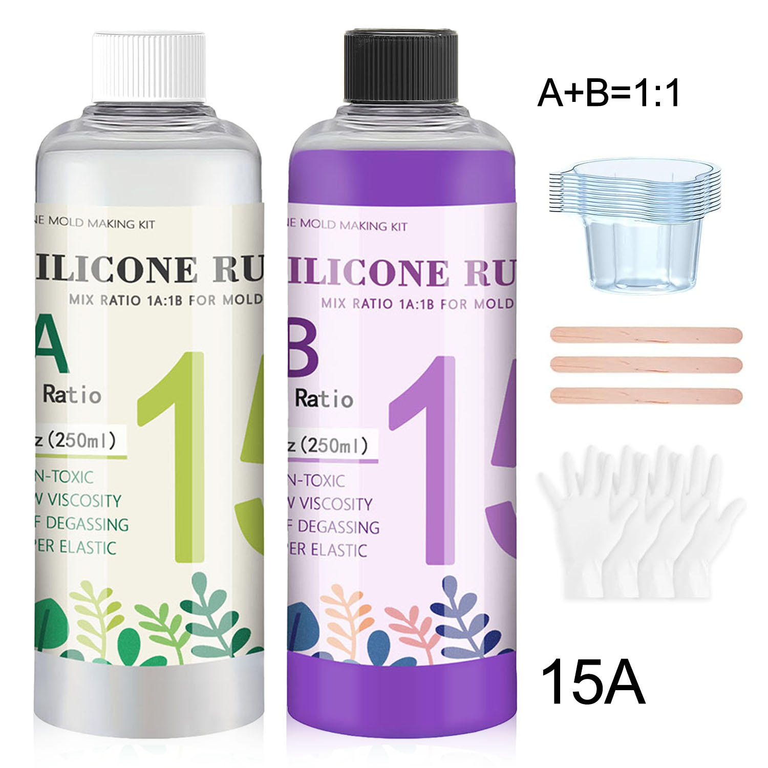 Purple Liquid Silicone Rubber  - Soap Making Ratios incelemesi ve fiyatı
