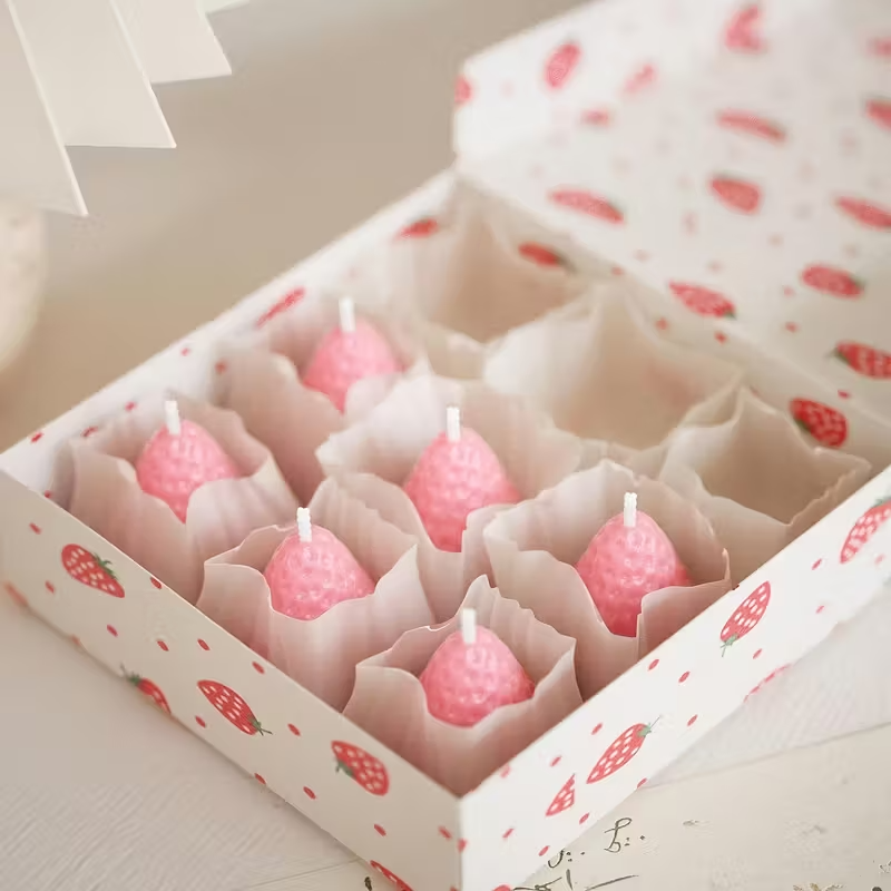 Strawberry Silicone Candle Mol - Soap Making Ins incelemesi ve fiyatı
