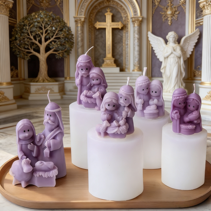 3D Mini Nativity Scene Silicon - Soap Making Additives incelemesi ve fiyatı