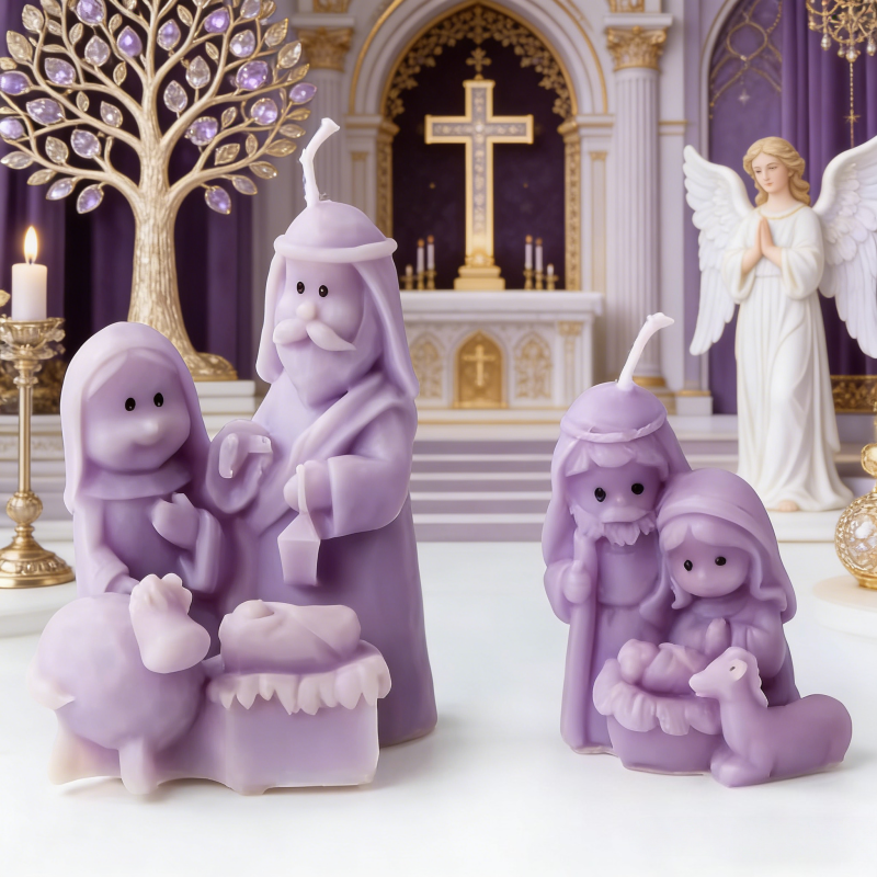 3D Mini Nativity Scene Silicon - Soap Making Additives incelemesi ve fiyatı