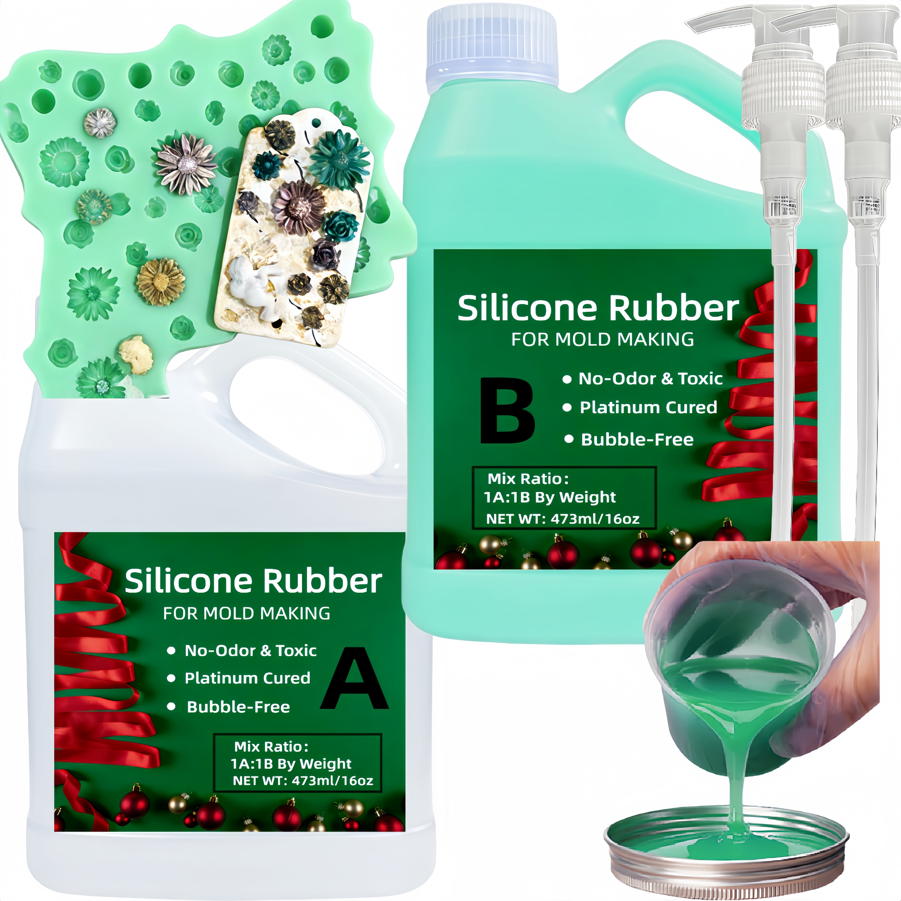 Platinum Cure Liquid Silicone  - Soap Making Ratios incelemesi ve fiyatı