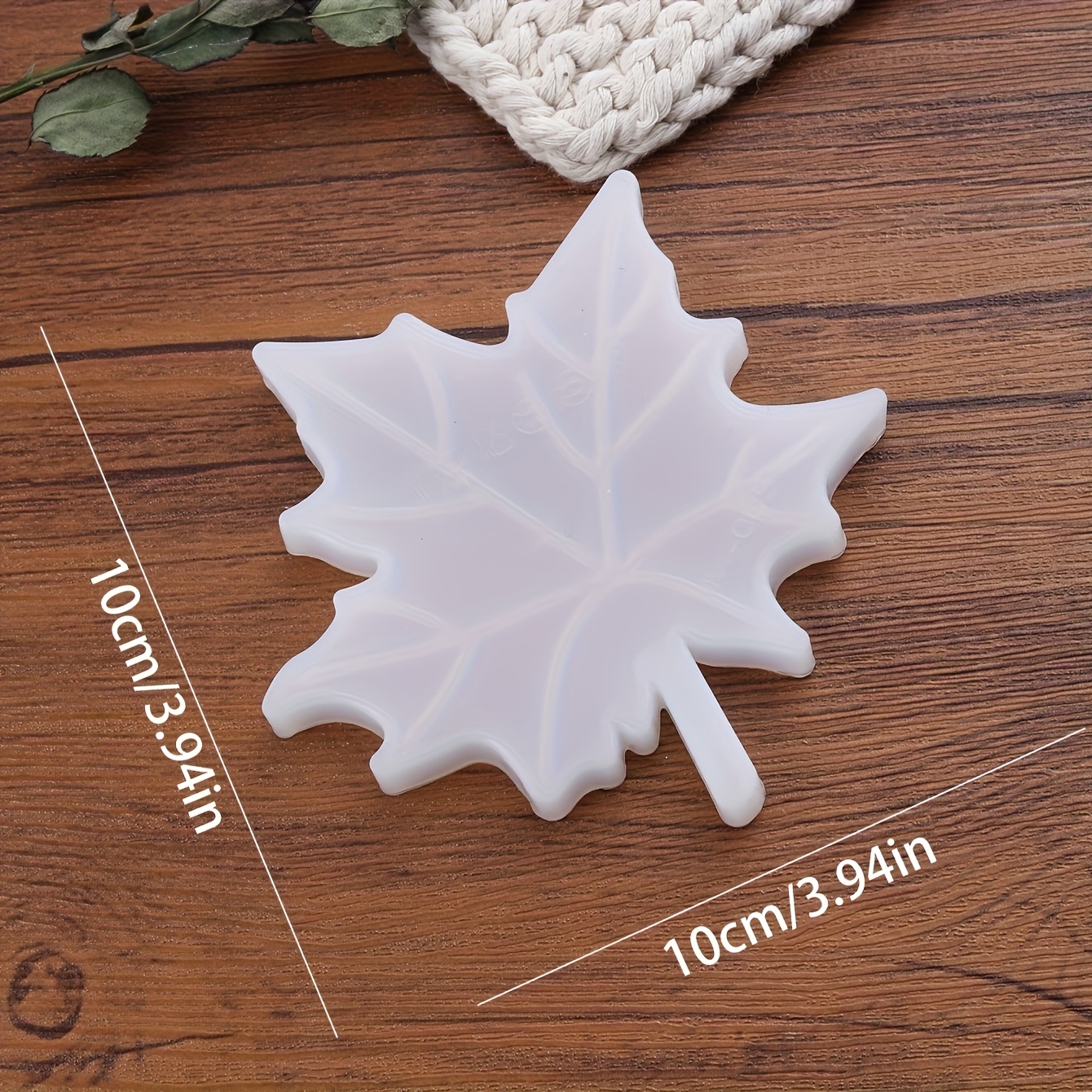 1PC Maple Leaf shaped Silicone - Soap Making Ins incelemesi ve fiyatı