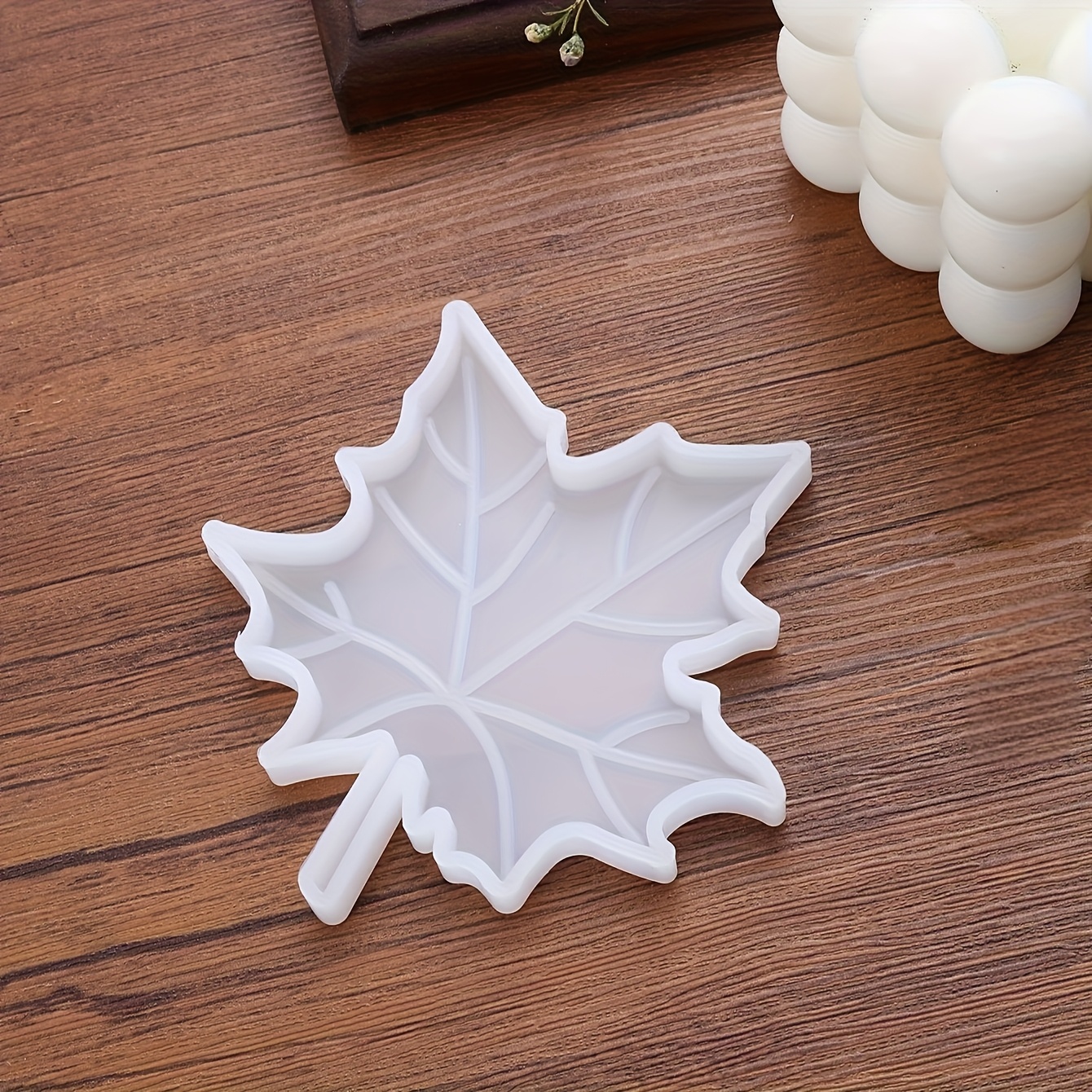 1PC Maple Leaf shaped Silicone - Soap Making Ins incelemesi ve fiyatı