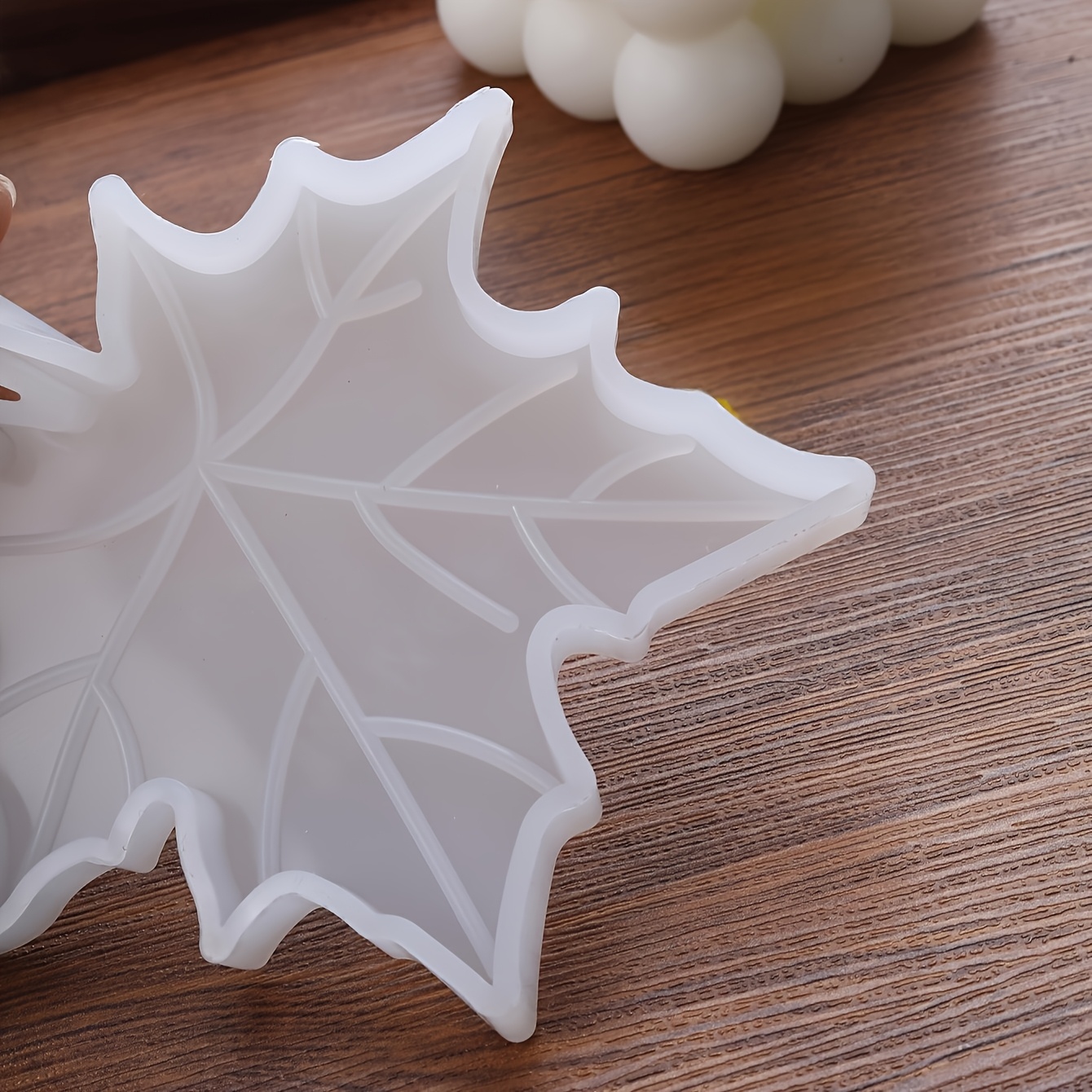 1PC Maple Leaf shaped Silicone - Soap Making Ins incelemesi ve fiyatı