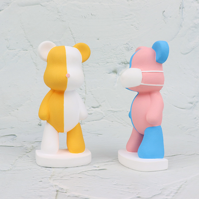 3D Cartoon Bear Silicone Candl - Soap Making Experiment incelemesi ve fiyatı