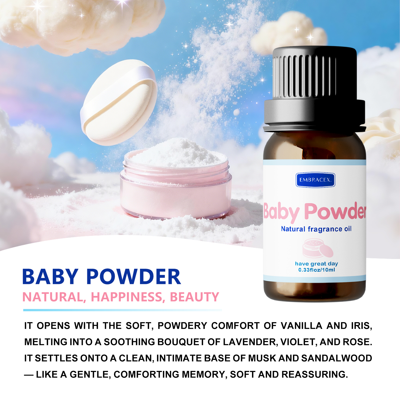 10ml Baby Powder Essential Oil - Soap Making Friends incelemesi ve fiyatı