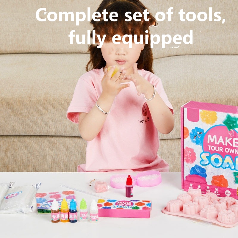 DIY Handmade Soap Crystal Soap - Soap Making Kit For Kids incelemesi ve fiyatı
