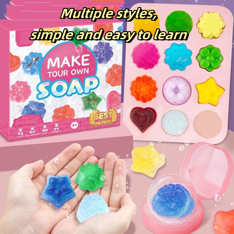 DIY Handmade Soap Crystal Soap - Soap Making Kit For Kids incelemesi ve fiyatı