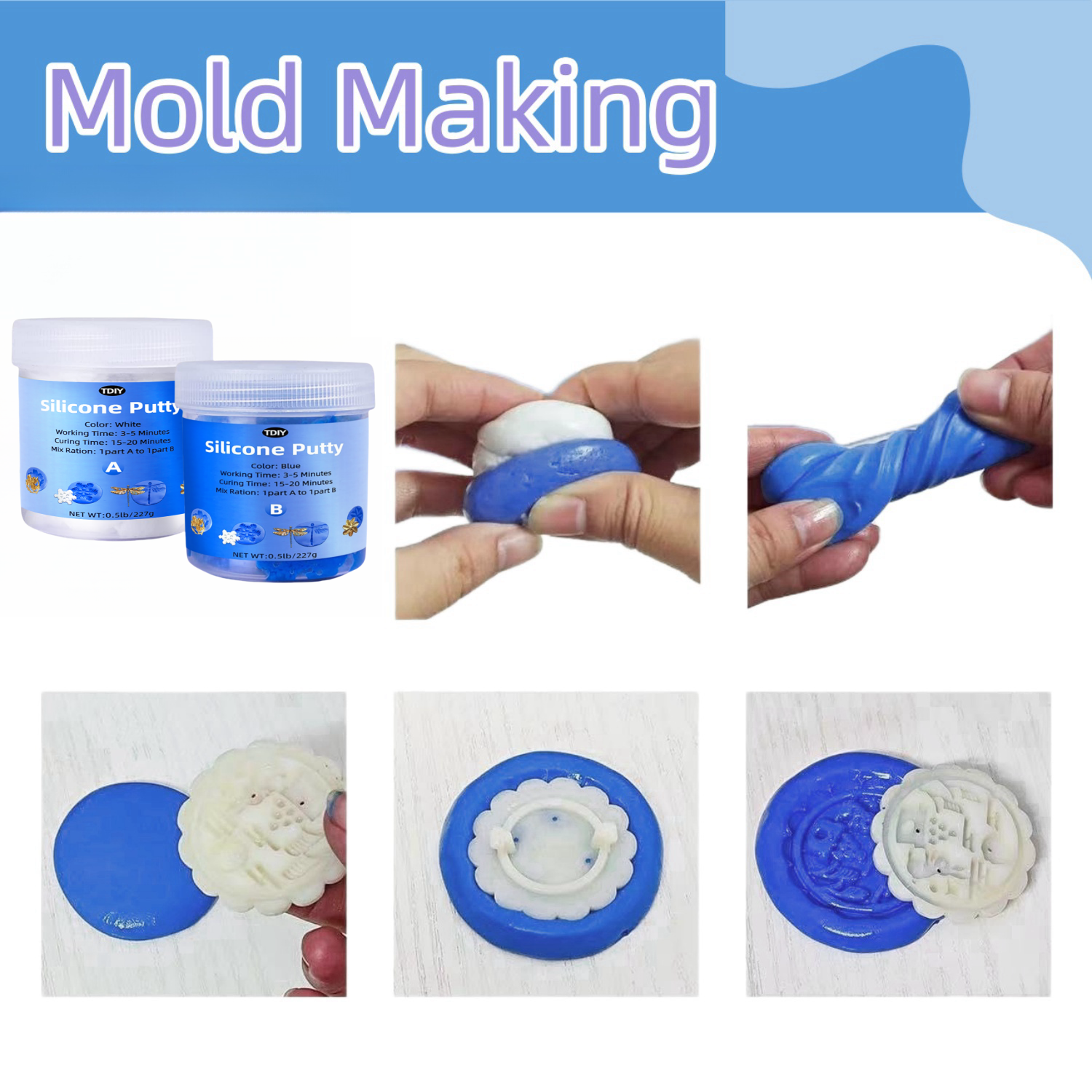 Silicone Putty for Reusable Si - Soap Making Ratios incelemesi ve fiyatı