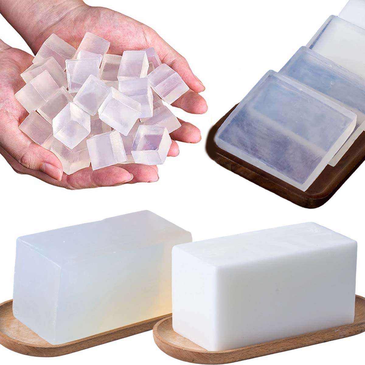 1000g Glycerin Soap Base DIY H - Soap Making Glycerin Base incelemesi ve fiyatı