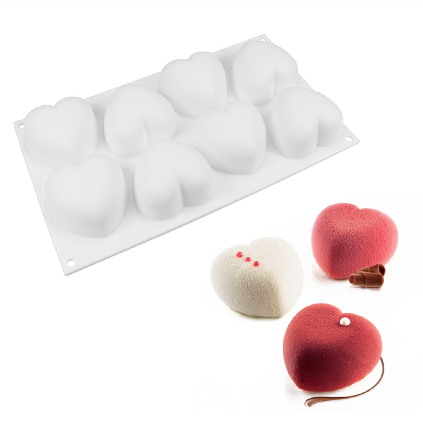 Love Heart Silicone Soap Mold  - Soap Making Experiment incelemesi ve fiyatı