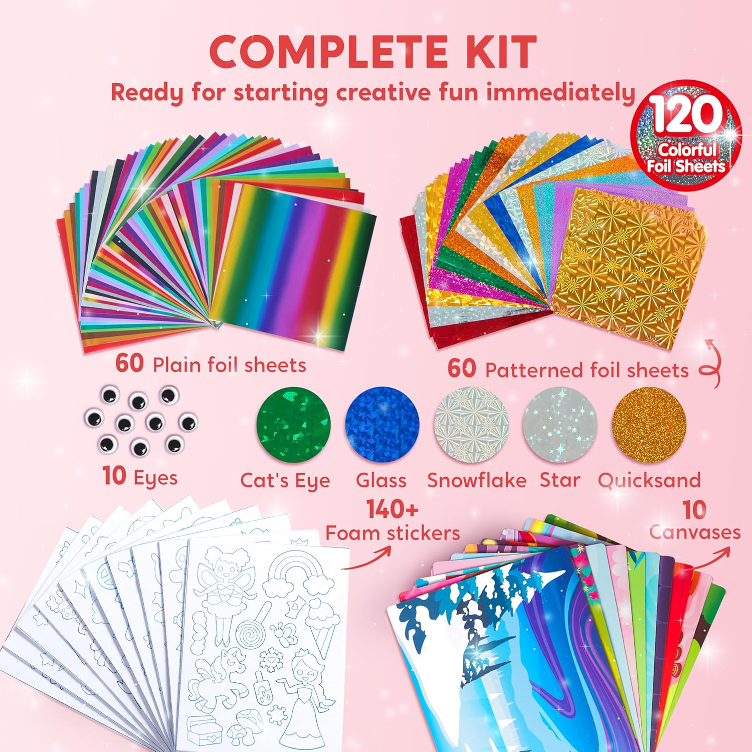 JOYFY Foil Art Kit Arts & Craf - Soap Making Kit For Kids incelemesi ve fiyatı