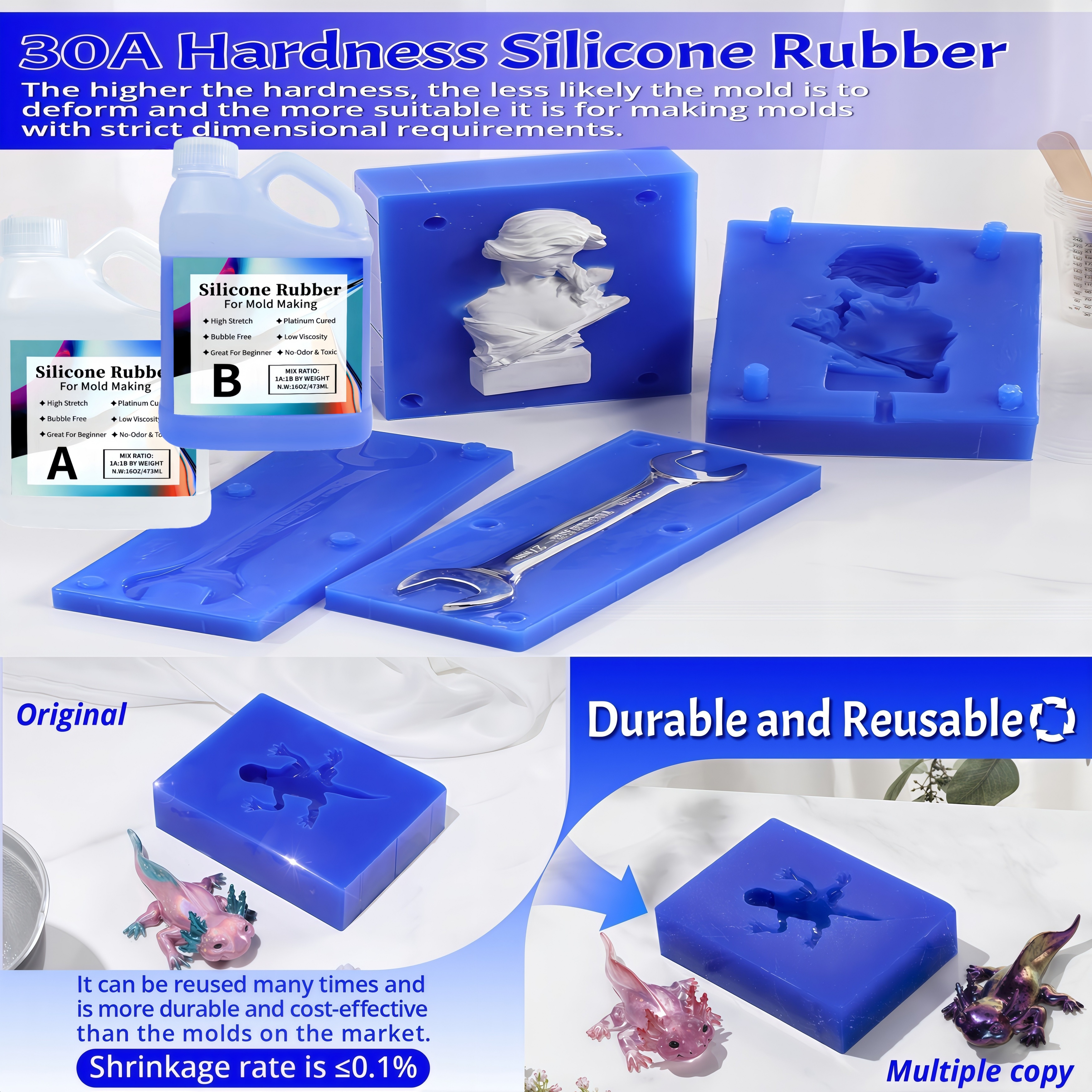 Platinum-Cured 15A Liquid Sili - Soap Making Ratios incelemesi ve fiyatı