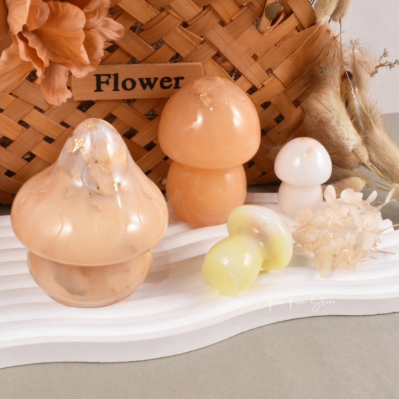3D Mushroom Candle Silicone Mo - Soap Making Additives incelemesi ve fiyatı