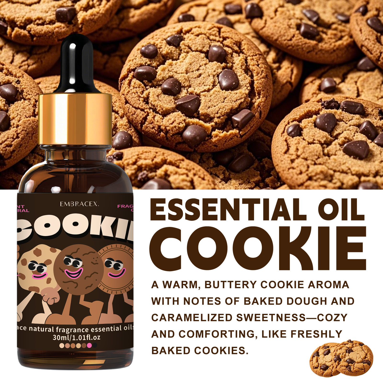 30ml Cookie Essential Oil Skin - Soap Making Friends incelemesi ve fiyatı
