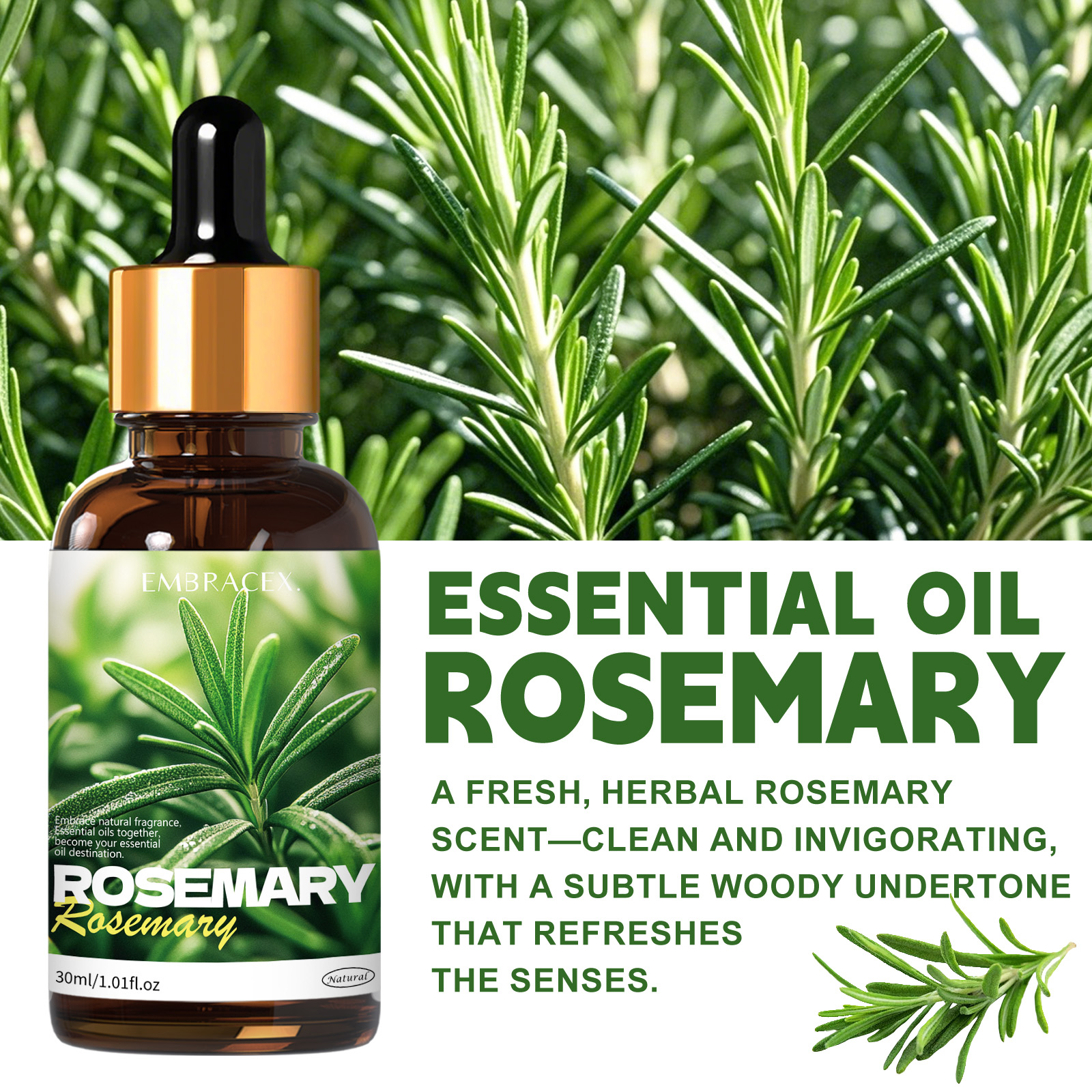30ml Rosemary Natural Plant Es - Soap Making Friends incelemesi ve fiyatı