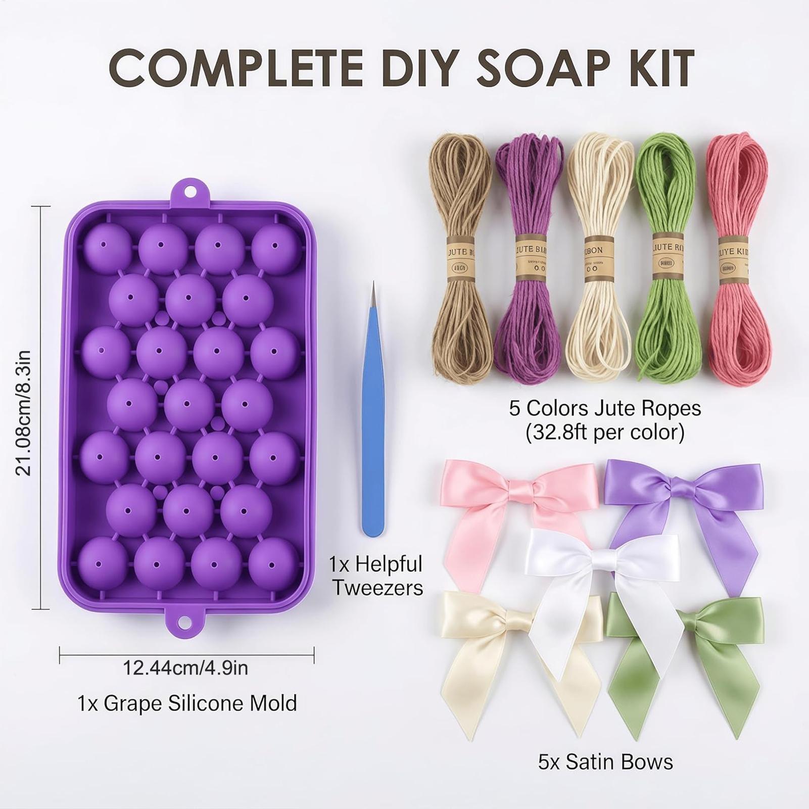 Grape Soap Mold Easy-Release F - Soap Making Experiment incelemesi ve fiyatı