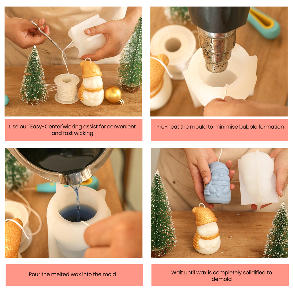 Nicole Snowy Friends Candle Si - Soap Making Friends incelemesi ve fiyatı