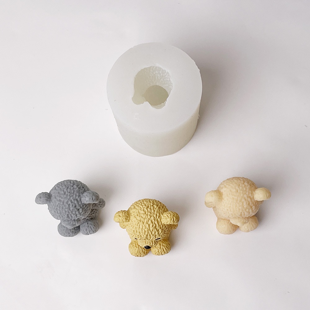 3D Cute Bear Candle Making Mou - Soap Making Additives incelemesi ve fiyatı