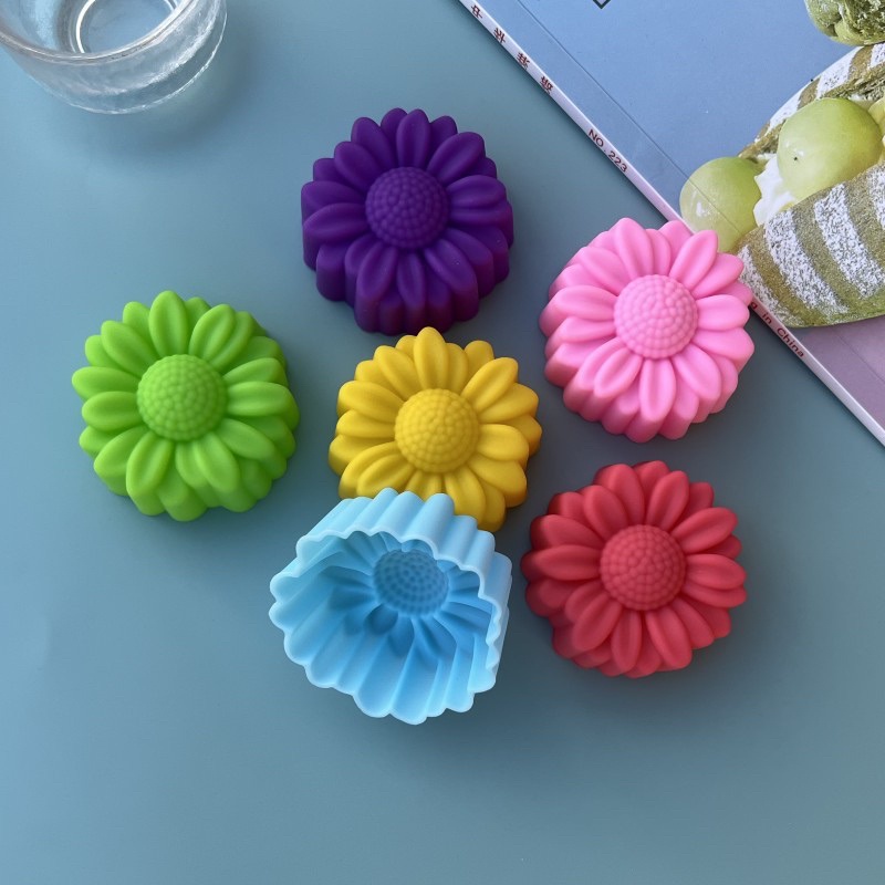 6 Pcs Set Non-Stick Flower Des - Soap Making Workshop incelemesi ve fiyatı
