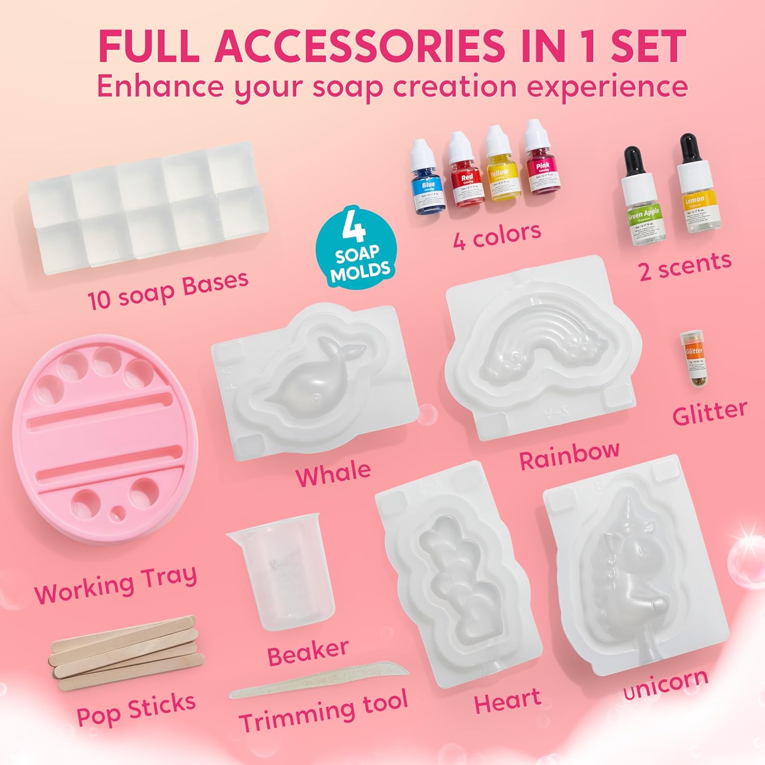 JOYFY Unicorn Soap Making Kit  - Soap Making Kit For Kids incelemesi ve fiyatı