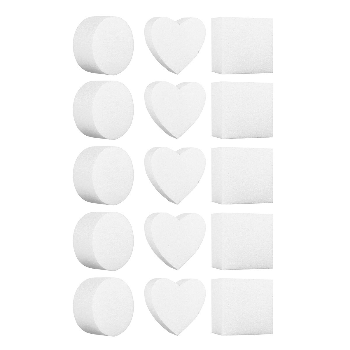15Pcs Foam Cake Mold Set Plast - Soap Making Friends incelemesi ve fiyatı