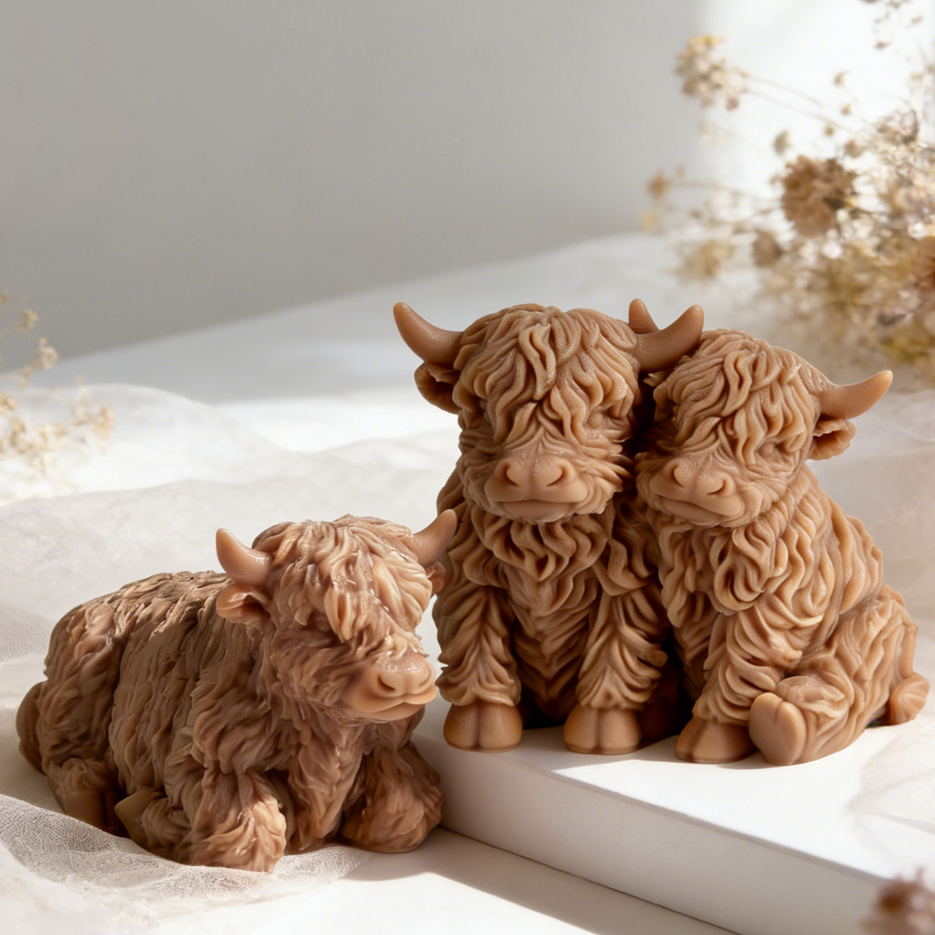 DIY Highland Cow Animal-Shaped - Soap Making Additives incelemesi ve fiyatı