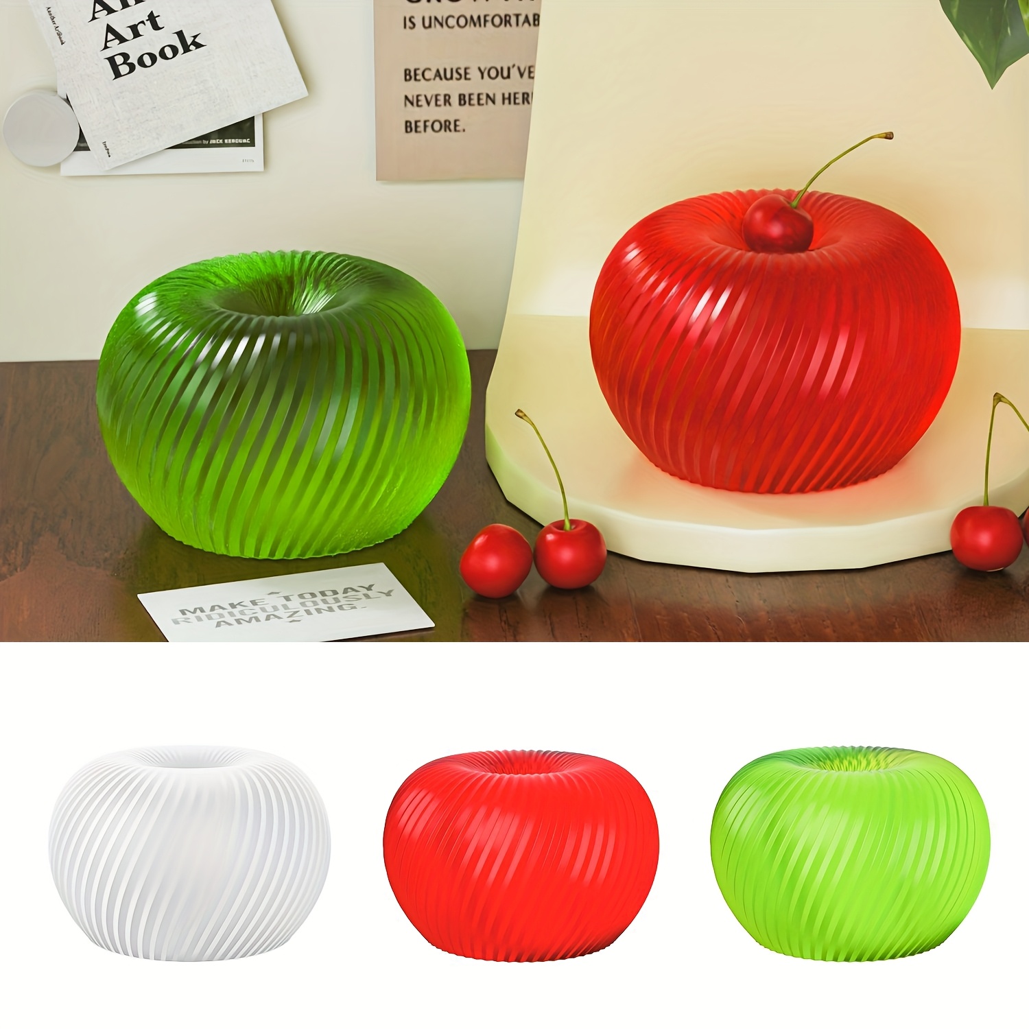 A trendy red apple silicone mo - Soap Making Ins incelemesi ve fiyatı