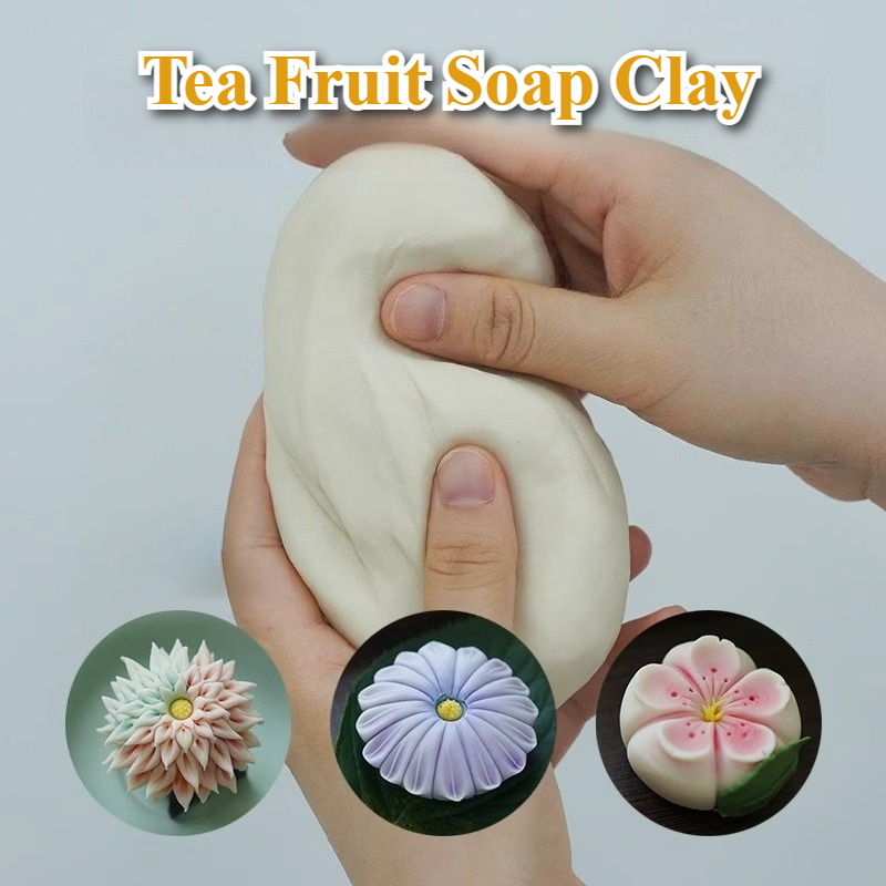 100g Tea Fruit Clay Soap Clay  - Soap Making Additives incelemesi ve fiyatı