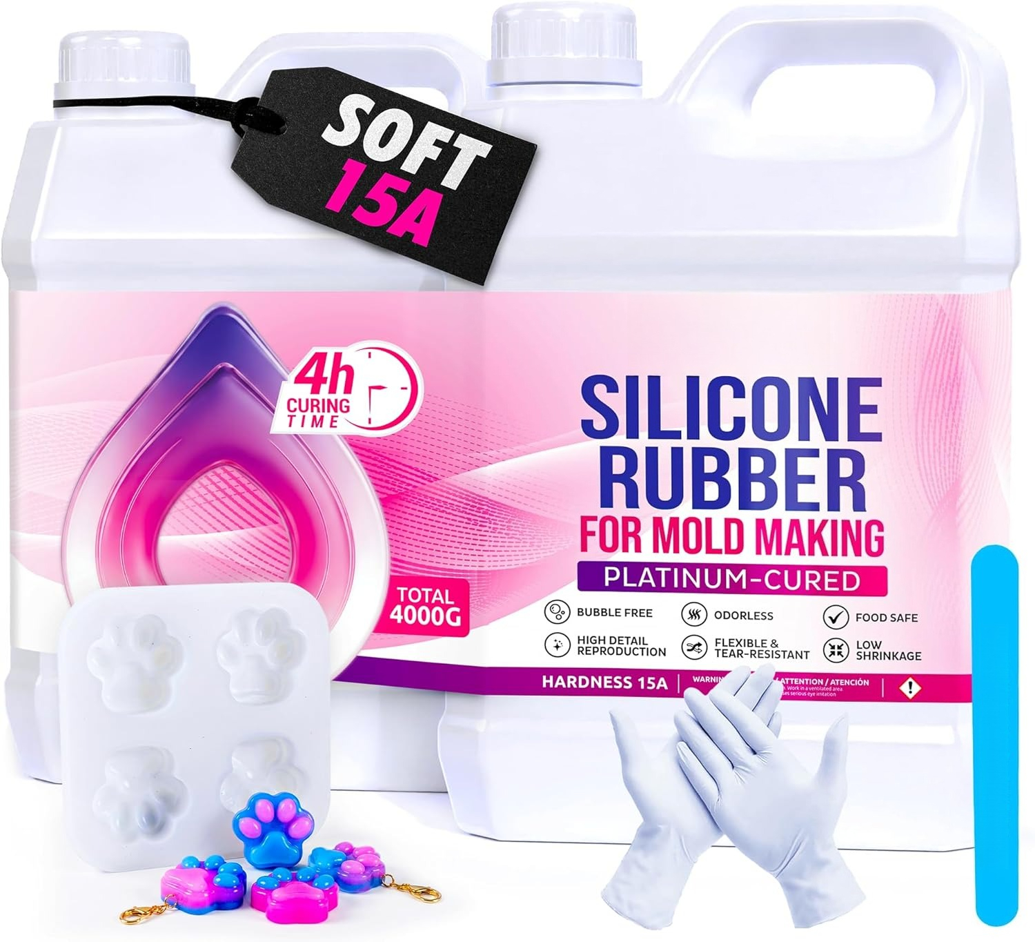 Silicone Mold Making Kit 1 Gal - Soap Making Ratios incelemesi ve fiyatı