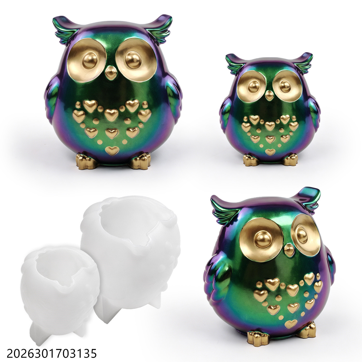 Owl Silicone Mold 3D Bird Shap - Soap Making Ins incelemesi ve fiyatı