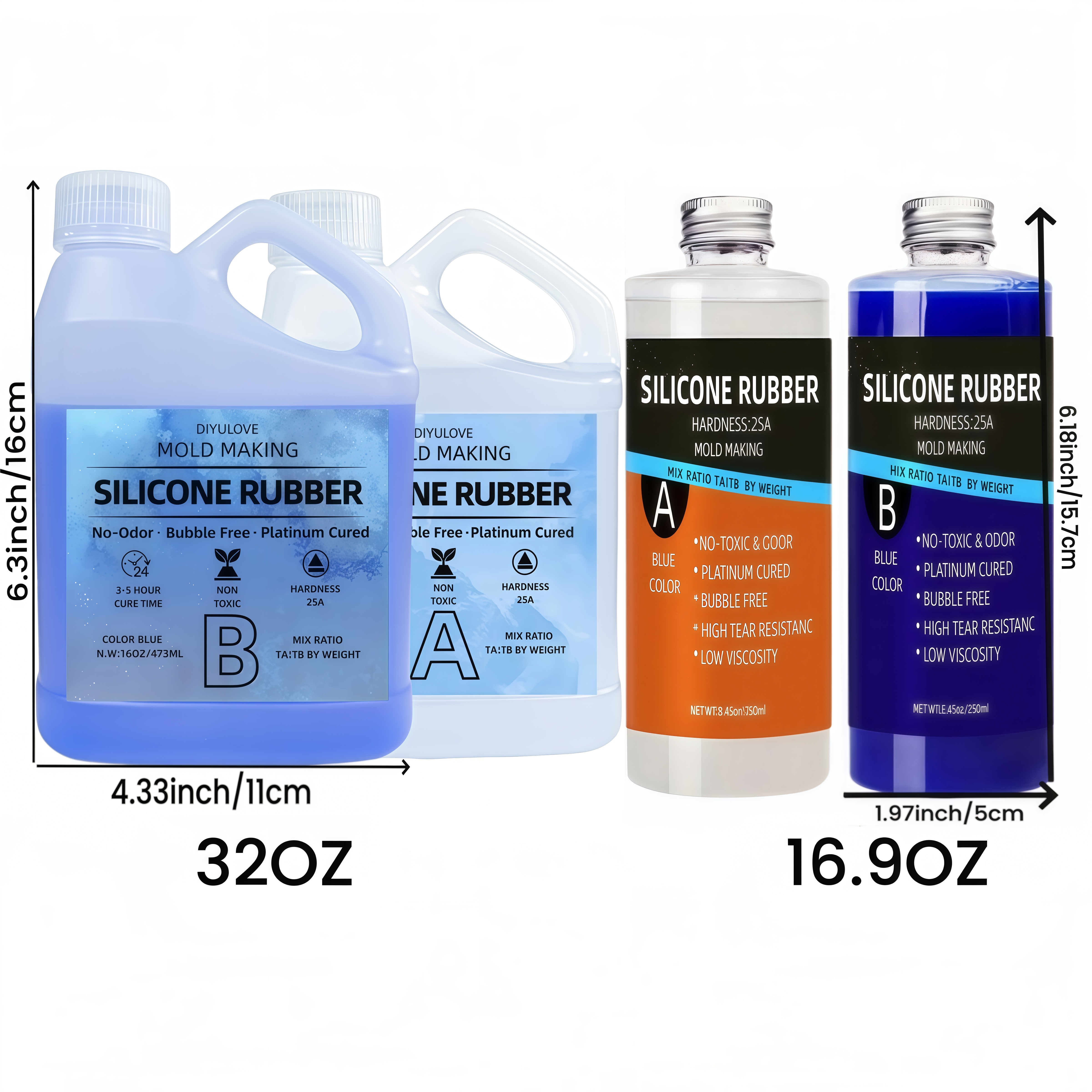 32oz High-Performance Silicone - Soap Making Ins incelemesi ve fiyatı