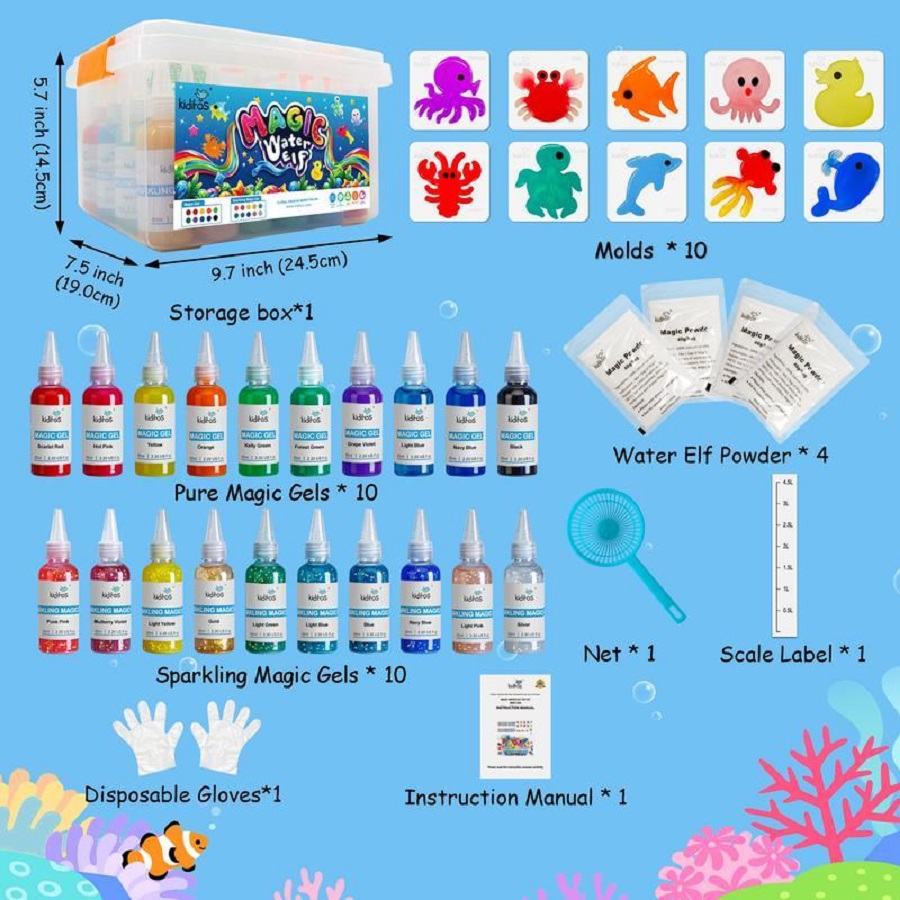 Kiditos Magic Water Elf Toy Ki - Soap Making Kit For Kids incelemesi ve fiyatı