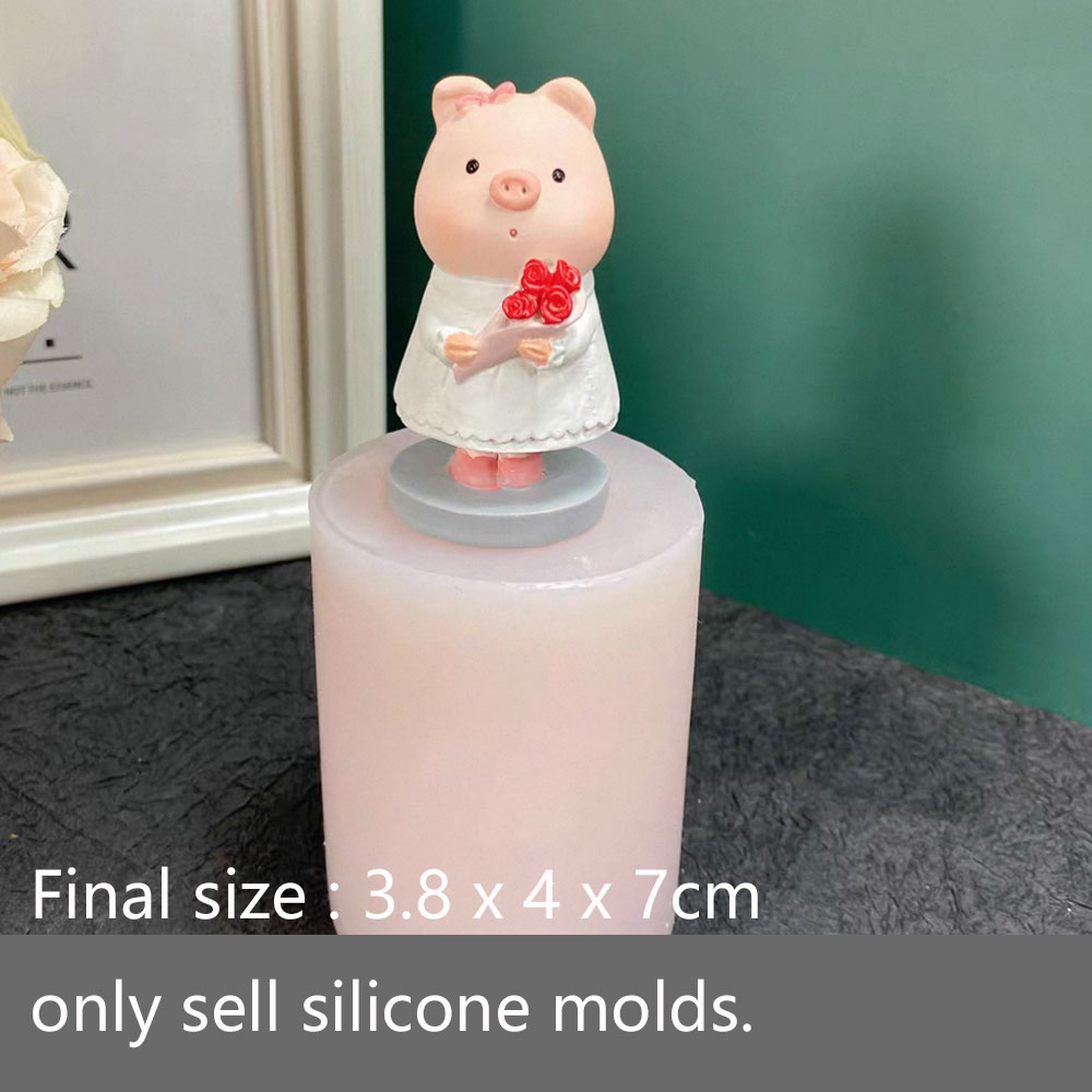 Lucky Pig Silicone Mold Plaste - Soap Making Friends incelemesi ve fiyatı