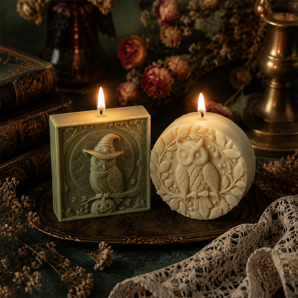 Relief Owl Pattern Soap Silico - Soap Making Additives incelemesi ve fiyatı