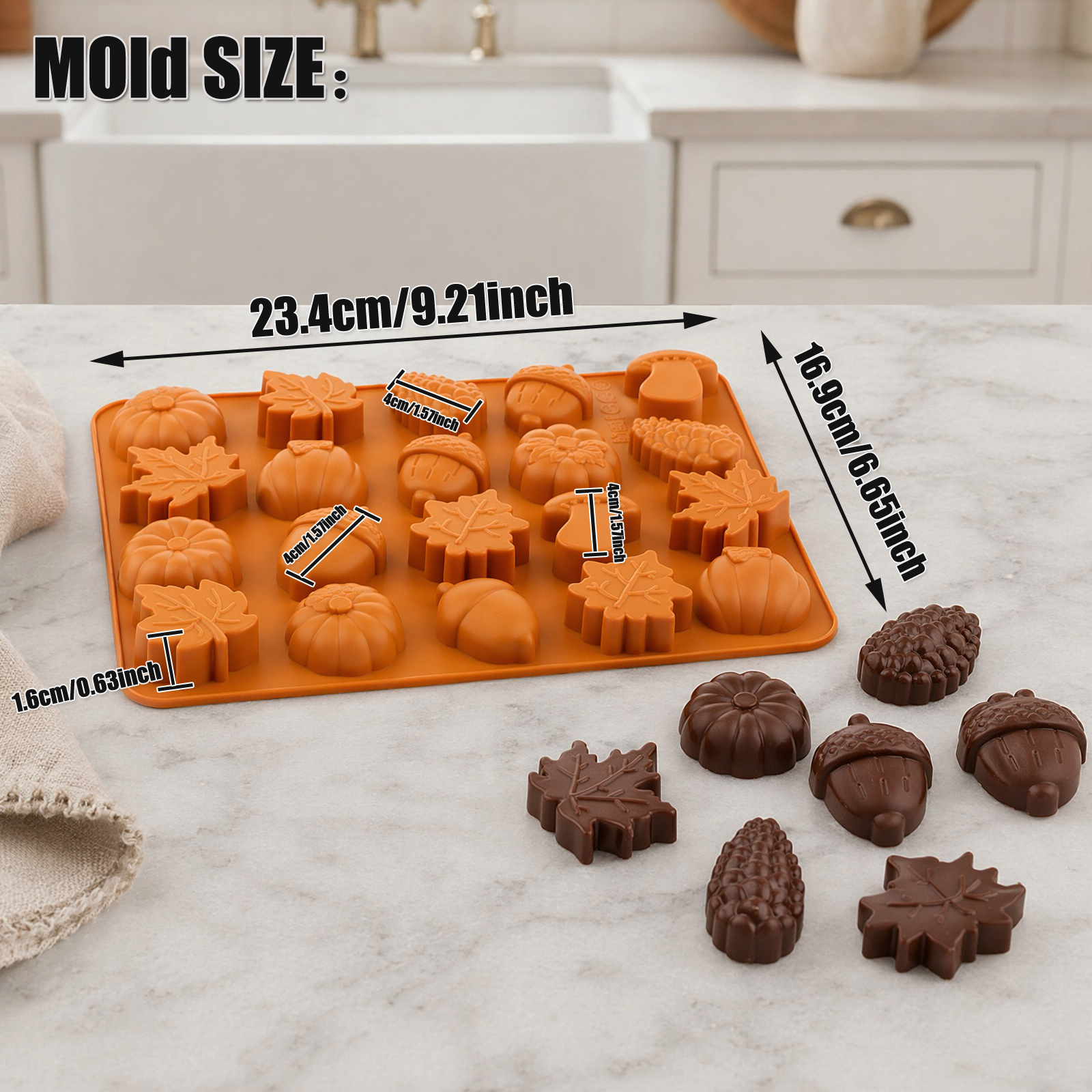 Harvest Silicone Baking Mold w - Soap Making Workshop incelemesi ve fiyatı